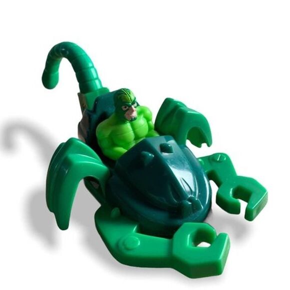 1995 Marvel Comics McDonalds Happy Meal Toy Spiderman Stingstriker Scorpion Car - Picture 1 of 7